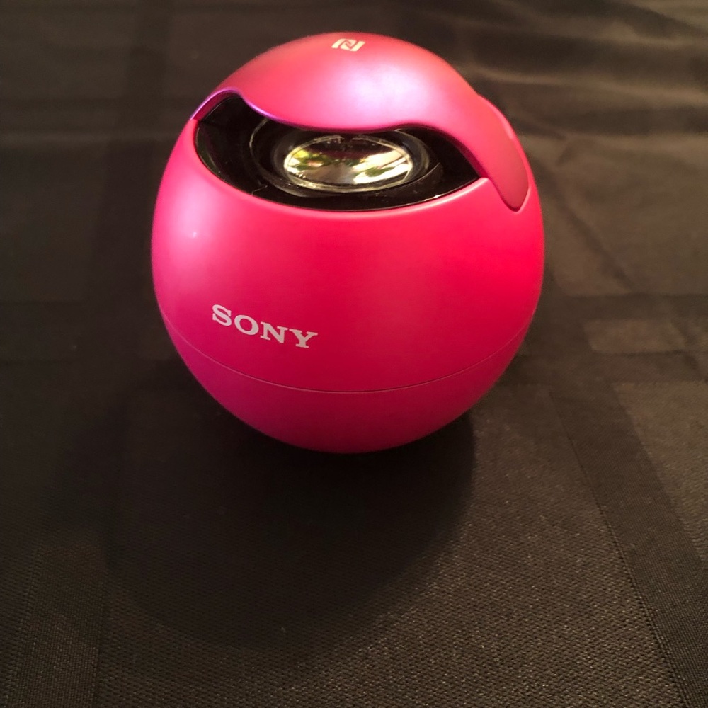 Sony wireless speaker system - fuschia